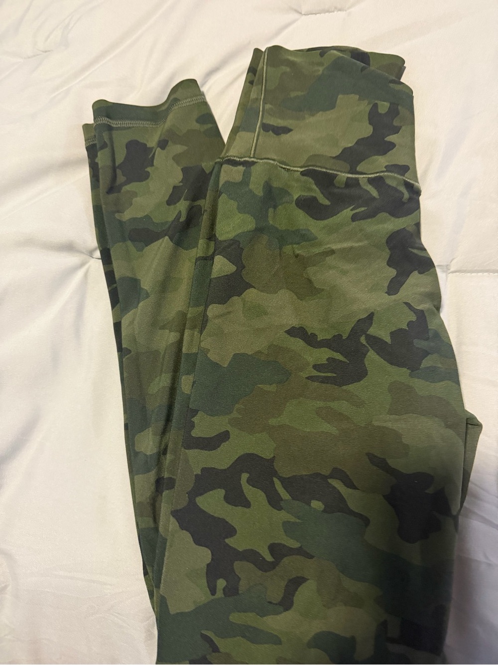 aerie Camouflage High-Rise Leggings - Olive